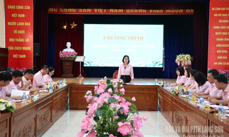 Kiểm tra hoạt động tín dụng chính sách sau sắp xếp đơn vị hành chính