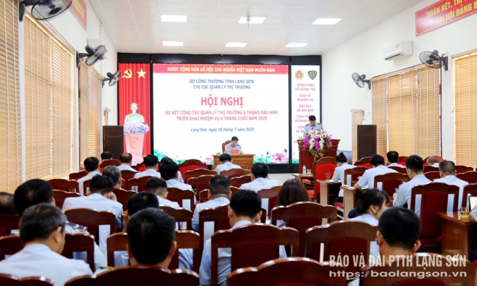 Sơ kết công tác quản lý thị trường 6 tháng đầu năm 2025: Xử lý 774 vụ vi phạm