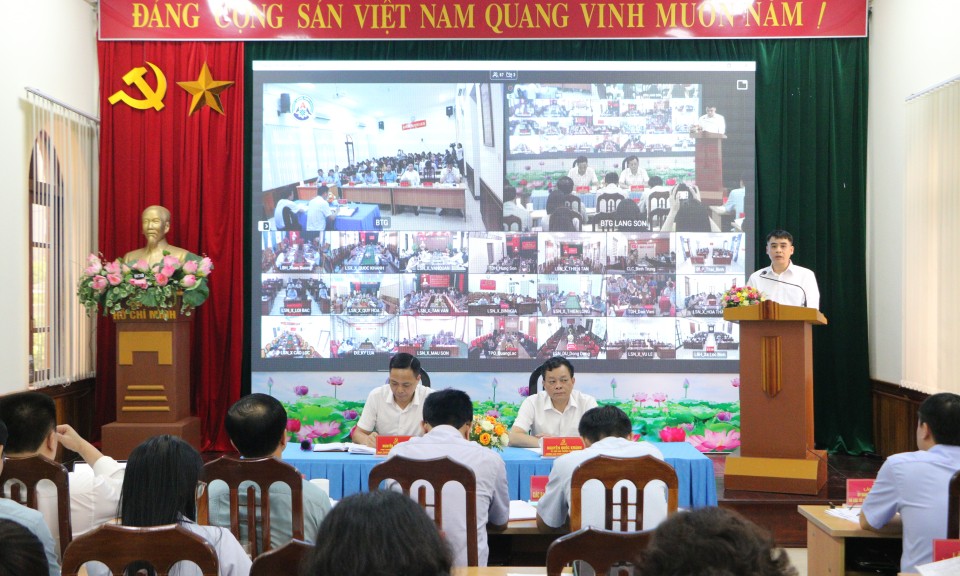Sơ kết công tác tuyên giáo và dân vận 6 tháng đầu năm