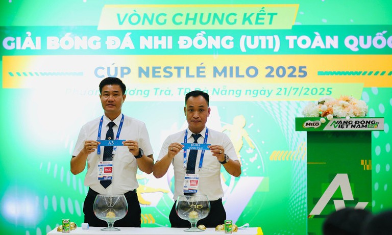 Sôi nổi Vòng chung kết Giải bóng đá nhi đồng U11 toàn quốc 2025