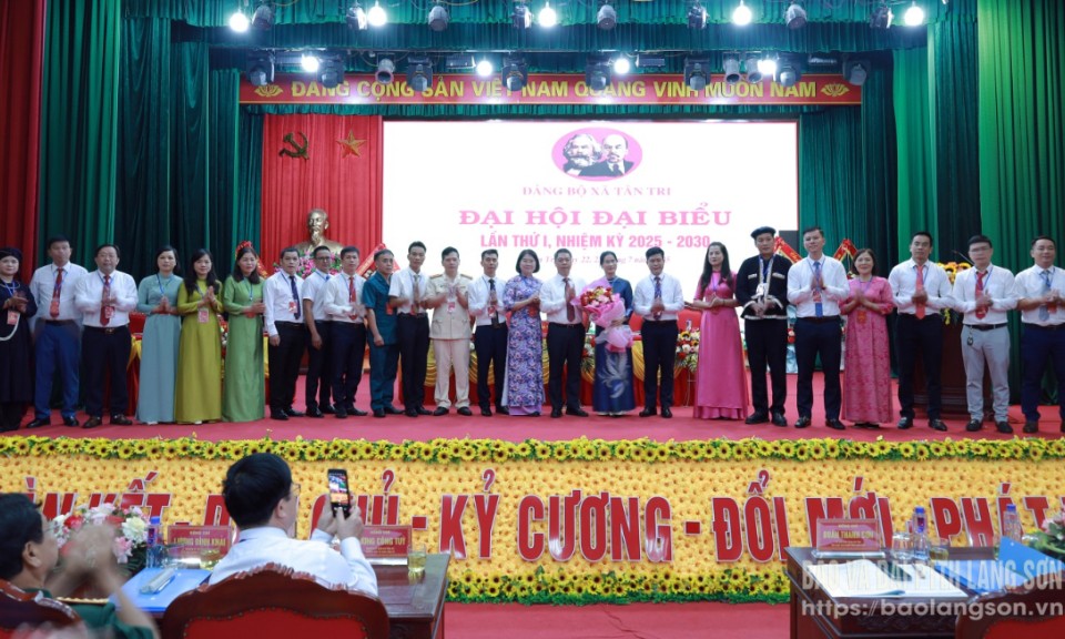 Đại hội đại biểu Đảng bộ xã Tân Tri lần thứ nhất, nhiệm kỳ 2025 - 2030