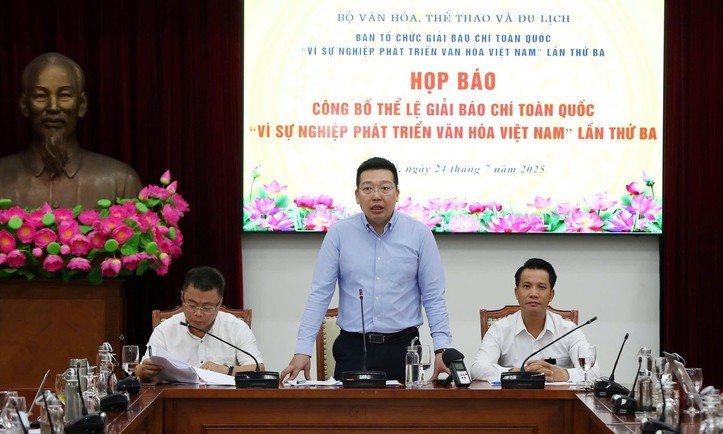 Công bố thể lệ Giải Báo chí toàn quốc ‘Vì sự nghiệp phát triển Văn hóa Việt Nam’ lần thứ III