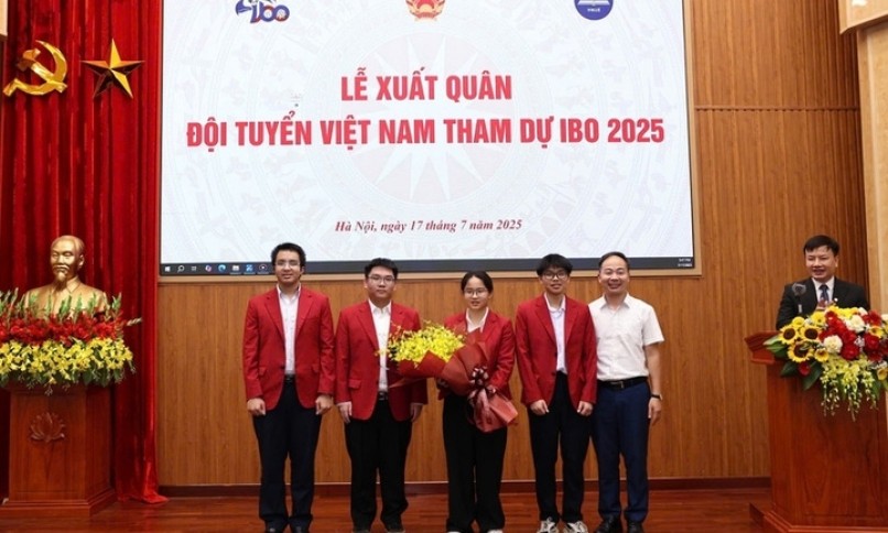 4 học sinh dự thi Olympic Sinh học quốc tế 2025 đều giành huy chương