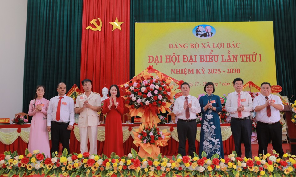 Lợi Bác tăng cường xây dựng Đảng, phát triển kinh tế và đảm bảo an sinh xã hội trong nhiệm kỳ mới (2025 - 2030)
