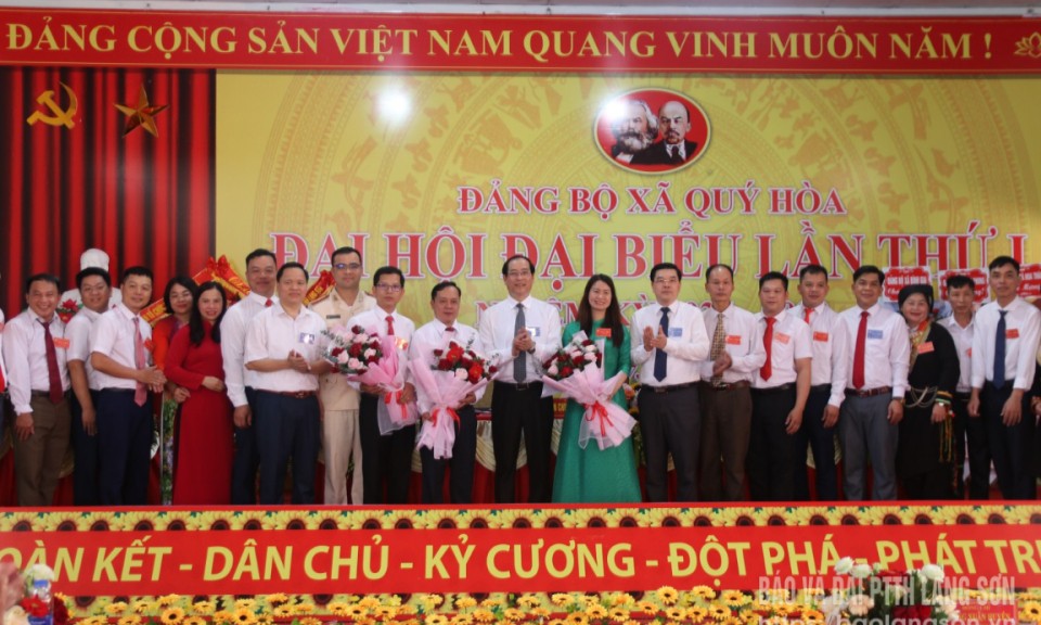 Đại hội đại biểu Đảng bộ xã Quý Hòa nhiệm kỳ 2025 – 2030