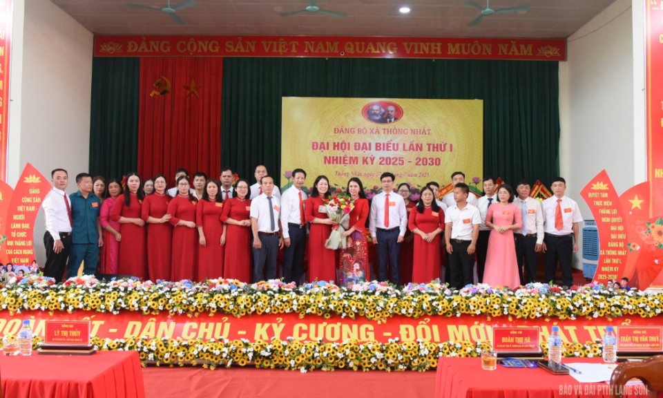 Đại hội Đảng bộ xã Thống Nhất nhiệm kỳ 2025 – 2030 thành công tốt đẹp
