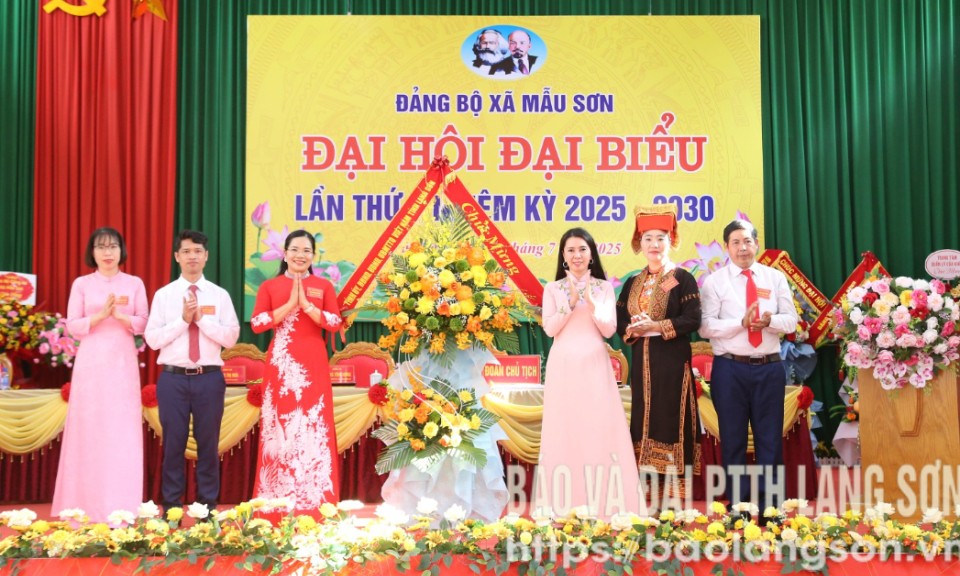 Đảng bộ xã Mẫu Sơn phấn đấu đến năm 2030 cơ bản không còn hộ nghèo