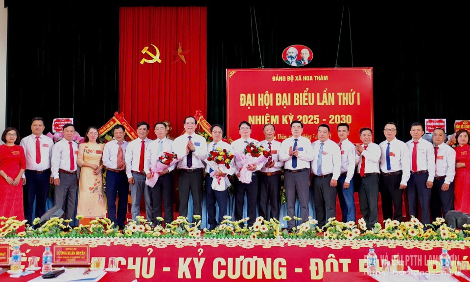 Đại hội Đảng bộ xã Hoa Thám nhiệm kỳ 2025 – 2030