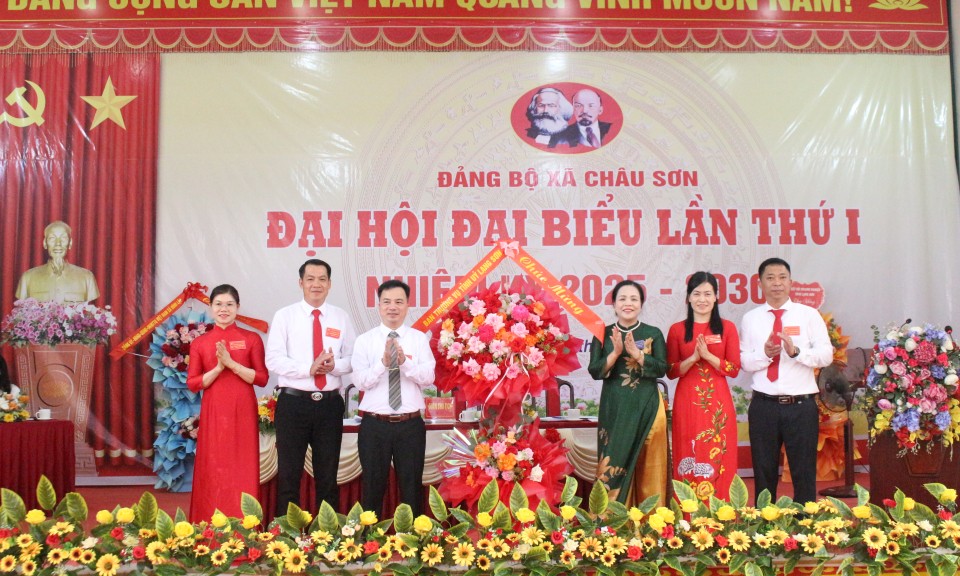 Đảng bộ xã Châu Sơn: Phấn đấu tỷ lệ hộ nghèo còn 2% trong nhiệm kỳ tới