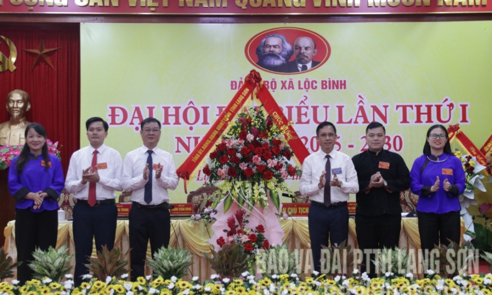Đảng bộ xã Lộc Bình:  Phấn đấu thu nhập bình quân đầu người đến năm 2030 tăng 35-40%