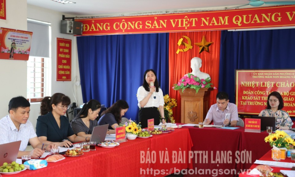Bộ Giáo dục và Đào tạo: Khảo sát triển khai dạy học STEM cấp mầm non