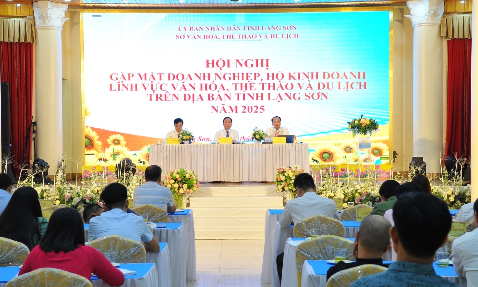 Gặp mặt doanh nghiệp kinh doanh trong lĩnh vực văn hóa, thể thao và du lịch 