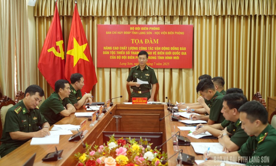 Tọa đàm "Nâng cao chất lượng công tác vận động đồng bào dân tộc thiểu số bảo vệ biên giới quốc gia"