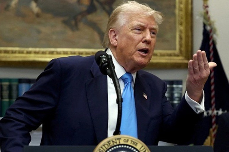 Tổng thống Mỹ Donald Trump - Ảnh: Reuters