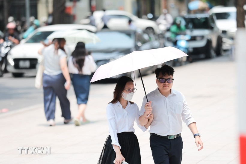 Thời tiết hôm nay (2-8): Bắc Bộ nắng nóng gay gắt. Ảnh minh họa: TTXVN