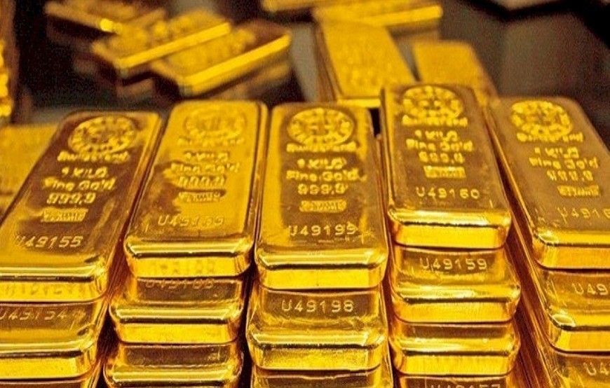Giá vàng thế giới hôm nay tăng so với sáng qua, niêm yết quanh ngưỡng 3.364 USD/ounce. Ảnh minh họa: VGP