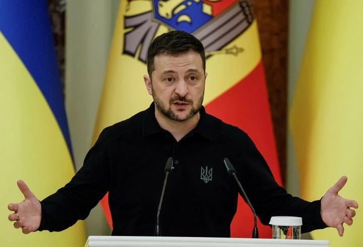 Tổng thống Ukraine Volodymyr Zelensky. (Ảnh: Reuters)