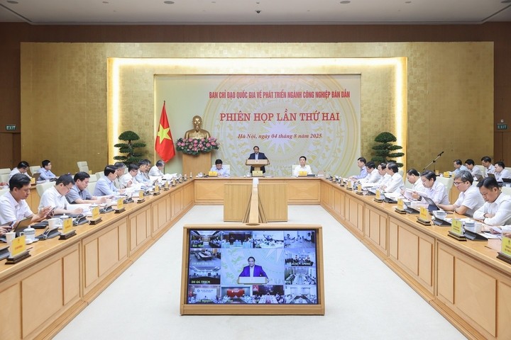 Toàn cảnh phiên họp. (Ảnh: VGP)