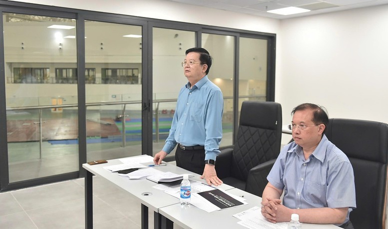 Phó Thủ tướng Mai Văn Chính phát biểu tại cuộc làm việc - Ảnh: VGP/Giang Thanh