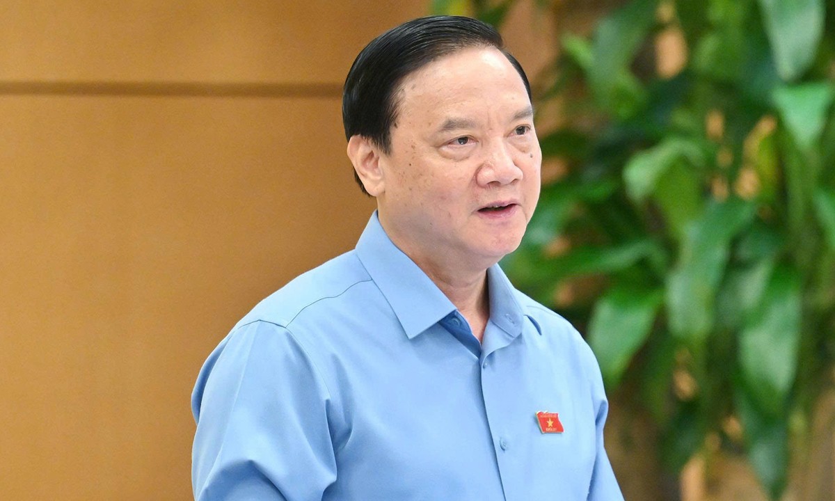 Phó Chủ tịch Quốc hội Nguyễn Khắc Định.