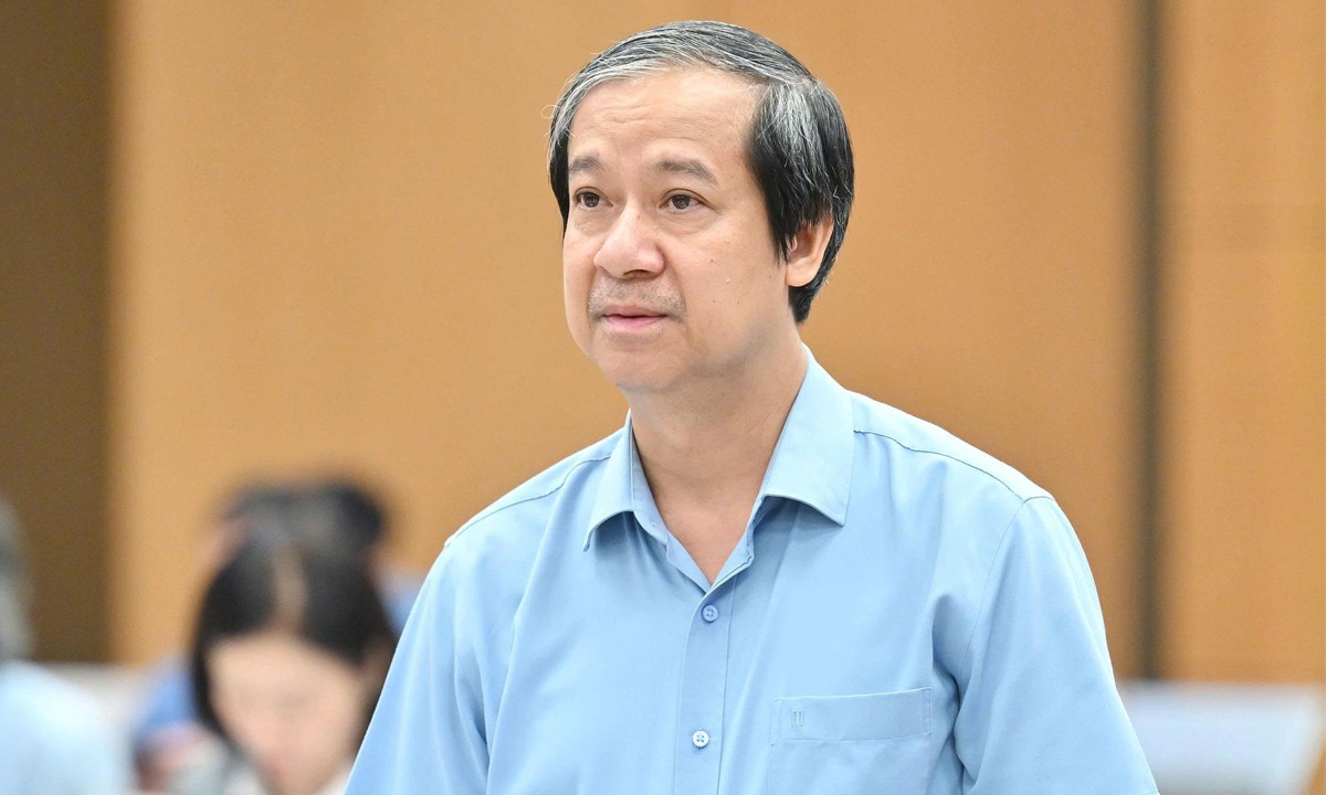 Bộ trưởng GD&ĐT Nguyễn Kim Sơn.