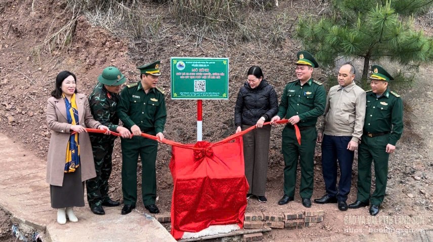 Đồn Biên phòng Bắc Xa ra mắt mô hình 