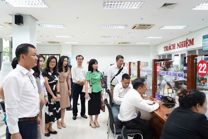 Đoàn công tác Bộ KH&CN làm việc với UBND thành phố Đà Nẵng. (Ảnh: Bộ KH&CN)
