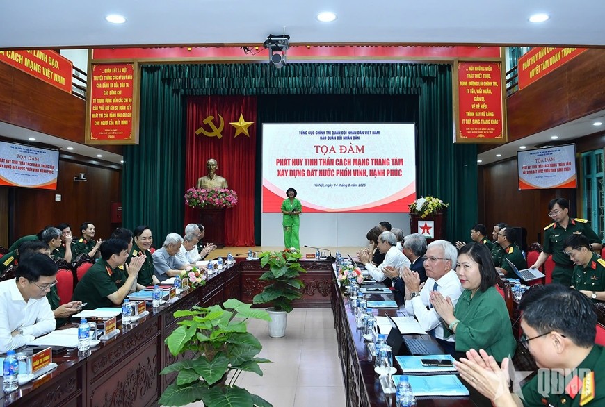 Quang cảnh toạ đàm. 