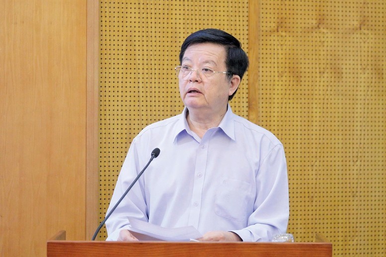 Phó Thủ tướng Chính phủ Mai Văn Chính phát biểu tại cuộc họp- Ảnh: VGP/Toàn Thắng