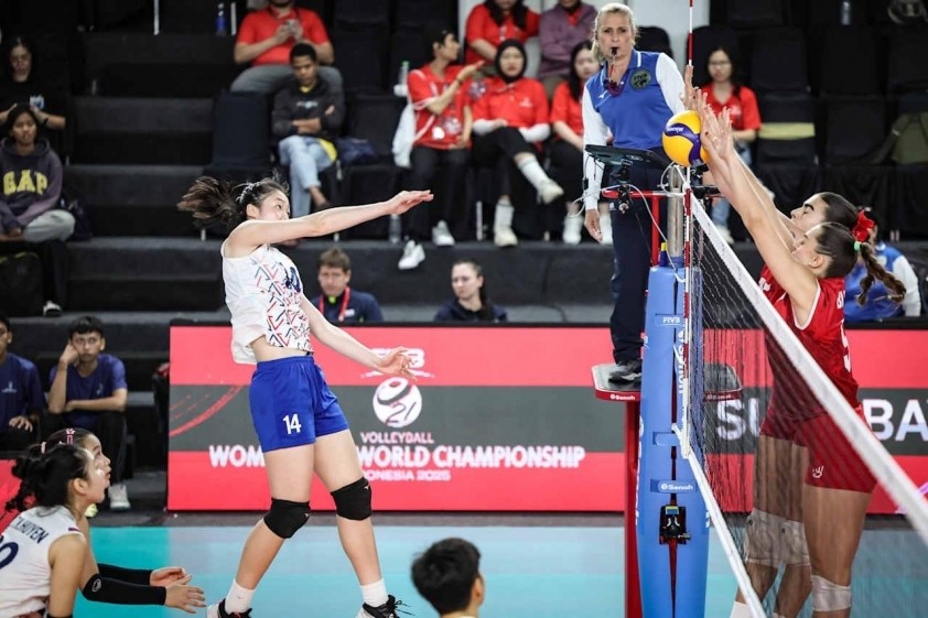 Tuyển bóng chuyền nữ U21 Việt Nam thất bại 1-3 trước U21 Chile. Ảnh: thethao247.vn