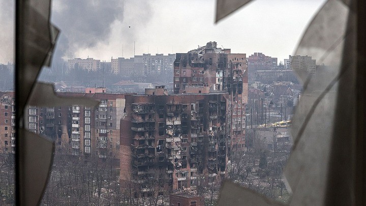 Thành phố Mariupol, Ukraine. (Ảnh: MT)