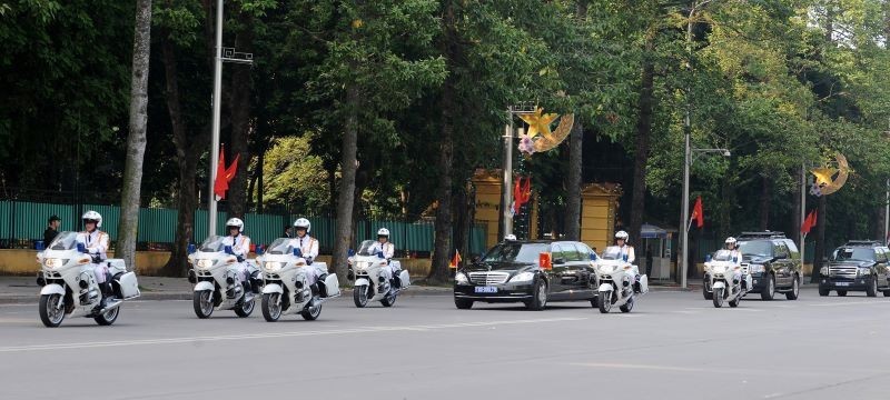 Công an Hà Nội bảo đảm tuyệt đối an ninh, an toàn các sự kiện chính trị-đối ngoại quan trọng của đất nước và Thủ đô (Ảnh: Lam Thanh)