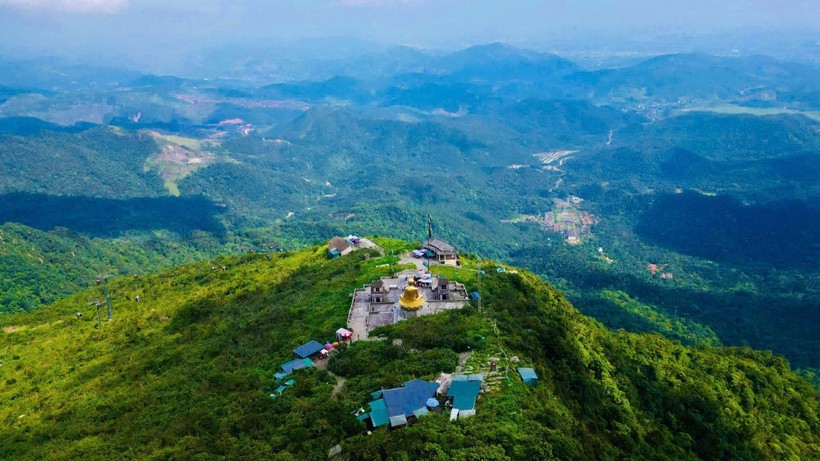 安子山。图自越通社