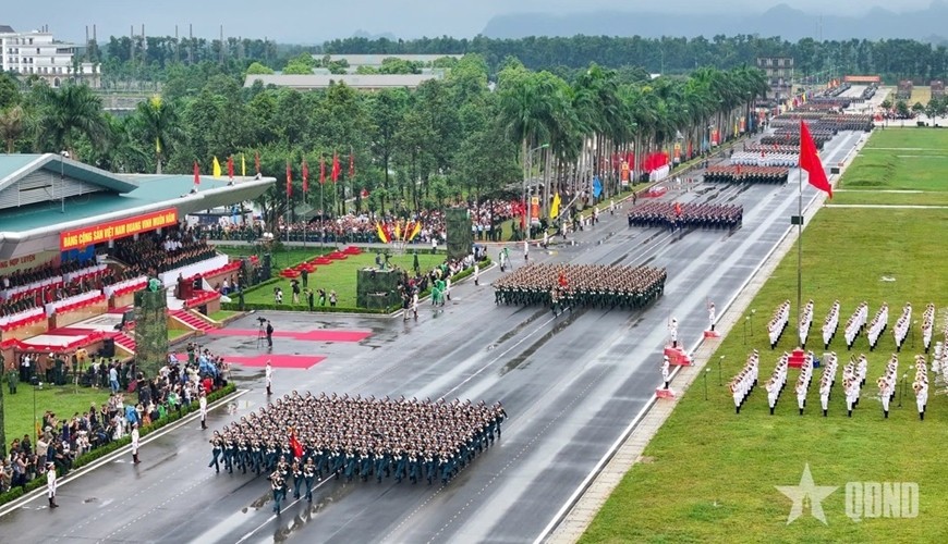 Quang cảnh buổi tổng hợp luyện lần thứ 4. Ảnh: qdnd.vn 