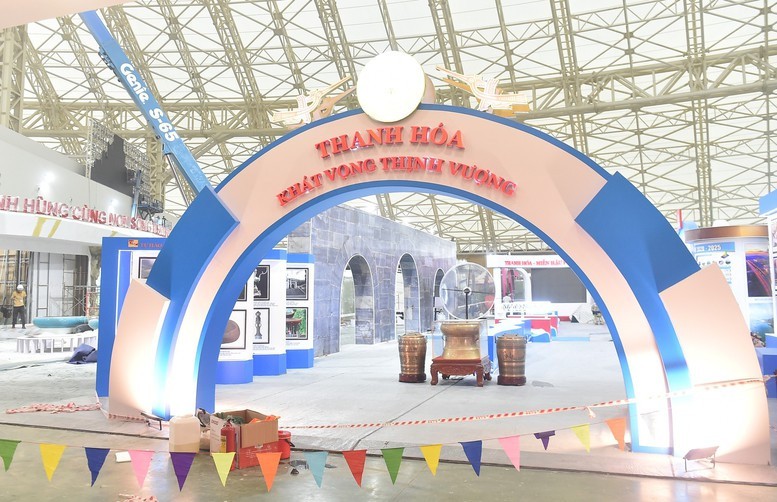 Gian trưng bày của tỉnh Thanh Hóa - Ảnh: VGP/Giang Thanh