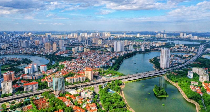 Bộ mặt đô thị Thủ đô Hà Nội ngày càng khang trang, hiện đại. (Ảnh HẢI LINH)