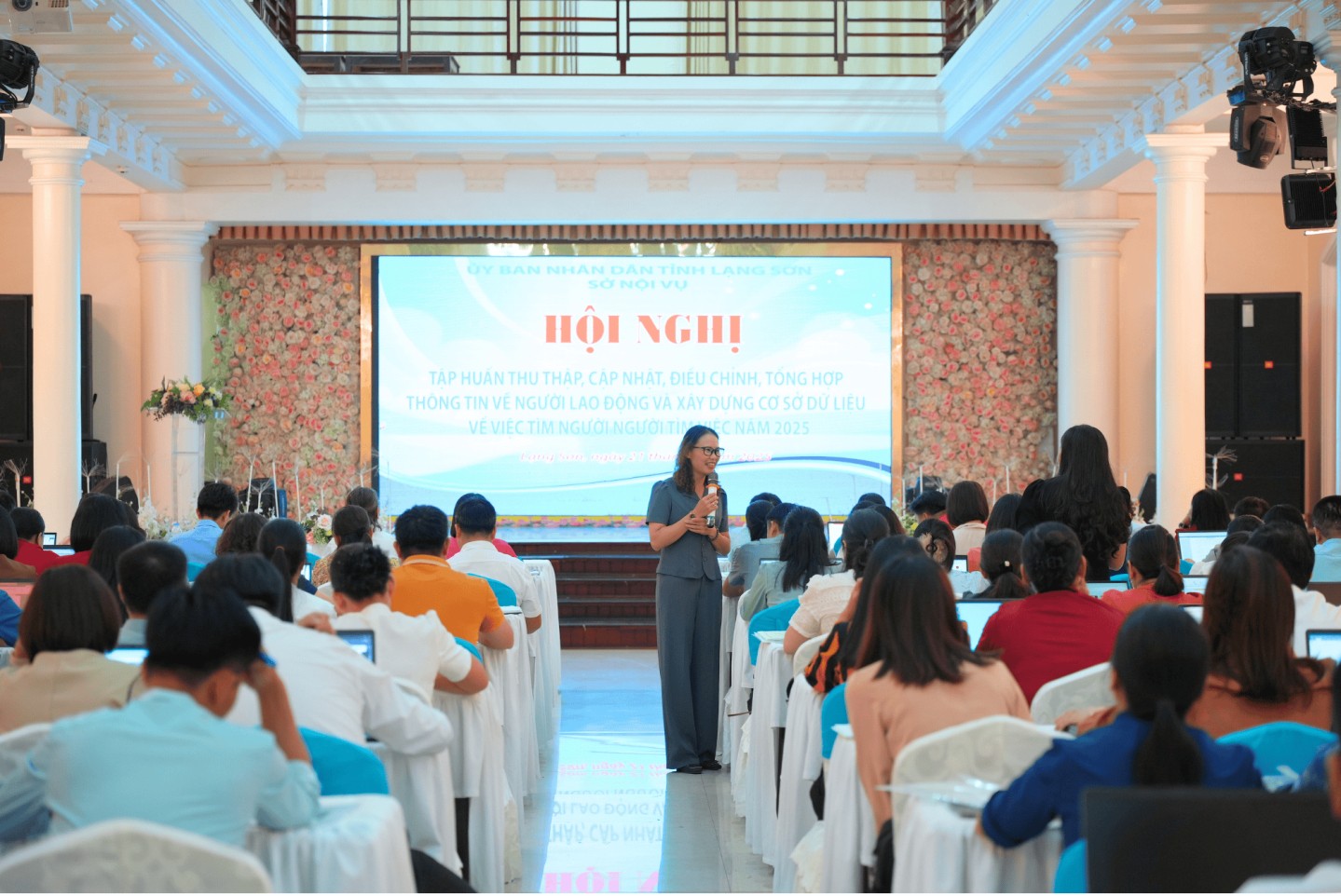 Báo cáo viên thông tin nội dung tập huấn