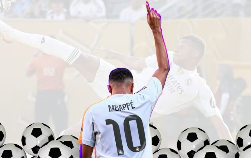 Mbappe tạo kỷ lục bán áo đấu tại Real Madrid. Ảnh: Onmanorama