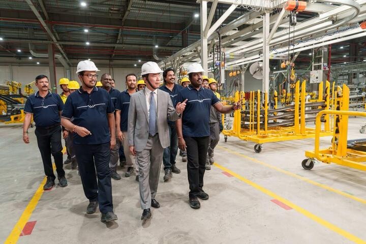 Trong giai đoạn đầu, nhà máy dự kiến công suất đạt 50.000 xe/năm.