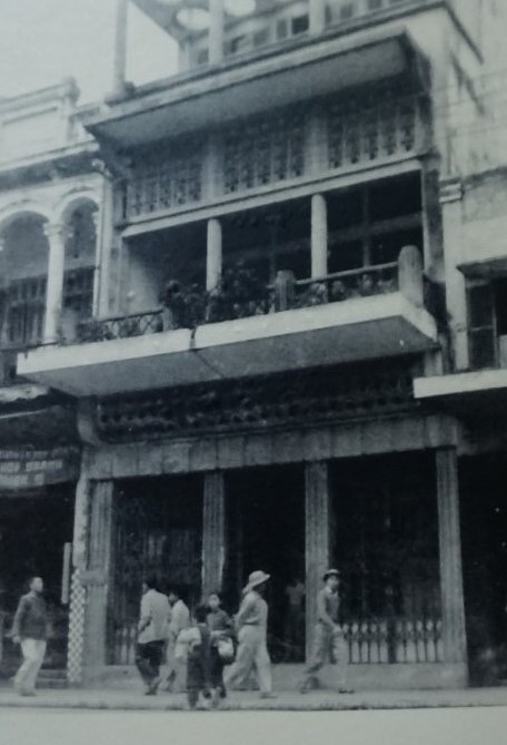  Ngôi nhà 48 Hàng Ngang những năm 1940 của thế kỷ XX. Ảnh tư liệu/baotanglichsu.vn