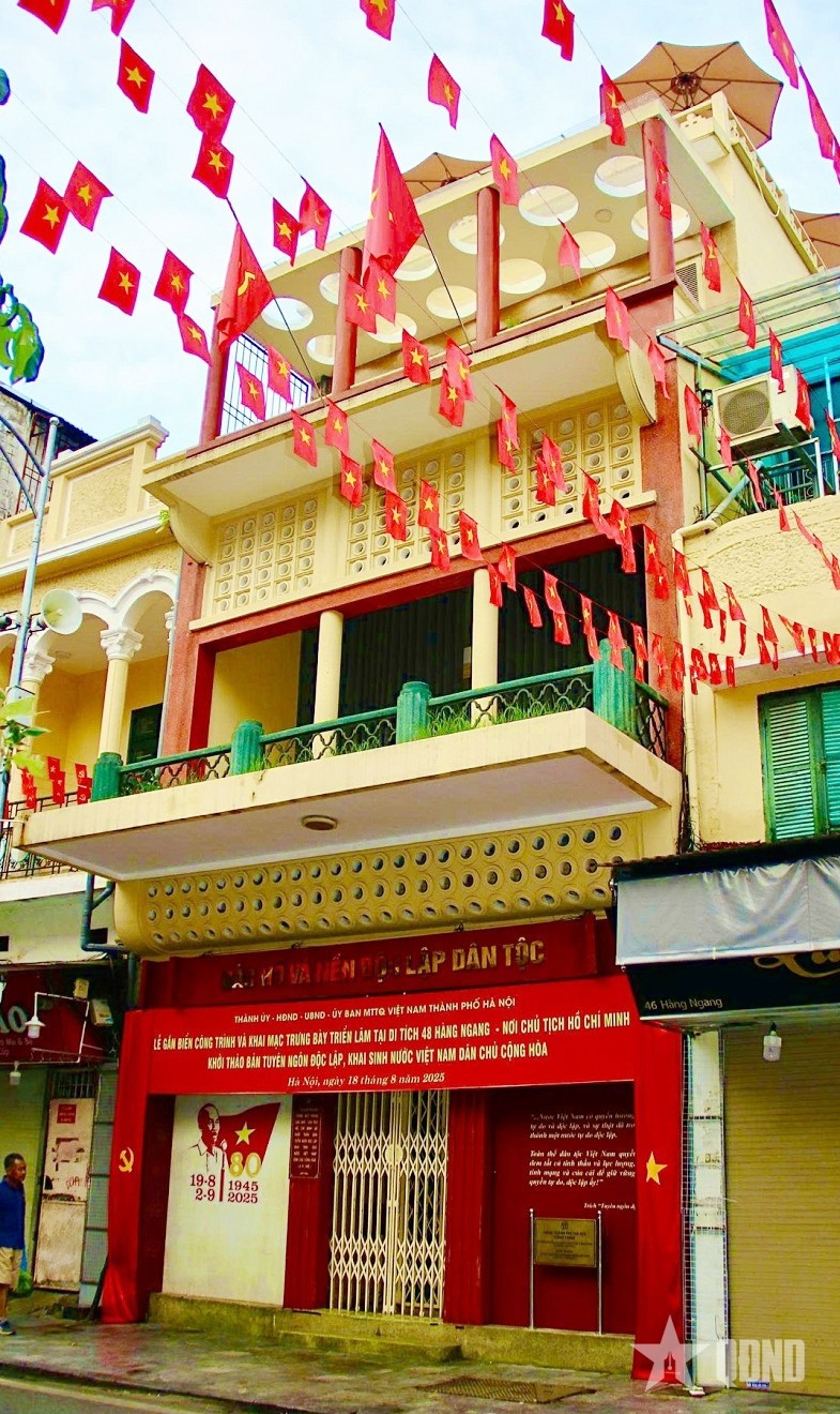 Sau năm 1975, ngôi nhà được gia đình ông Trịnh Văn Bô hiến tặng cho nhà nước. Năm 1979, ngôi nhà được xếp hạng Di tích lịch sử cấp Quốc gia. Ảnh: Hải Ly 