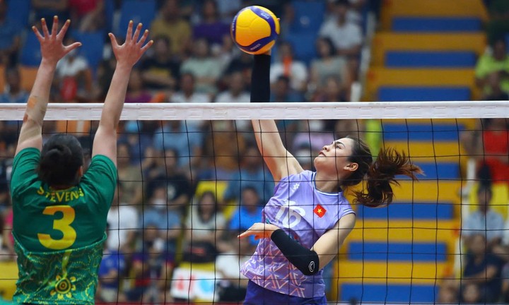 Bảng xếp hạng bóng chuyền nữ SEA V.League 2025 mới nhất