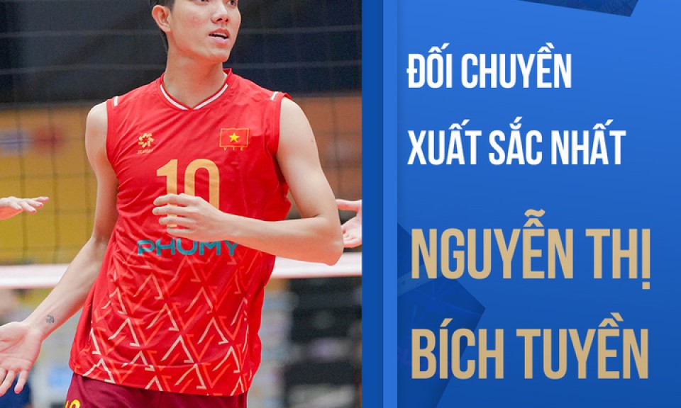 Thanh Thúy không được chọn, Bích Tuyền vào đội hình tiêu biểu SEA V.League