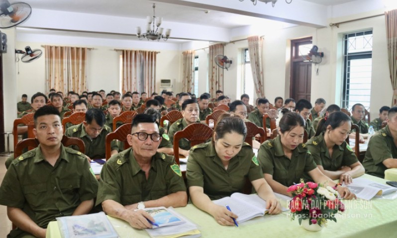 Bồi dưỡng nghiệp vụ cho 88 thành viên tổ an ninh trật tự ở cơ sở