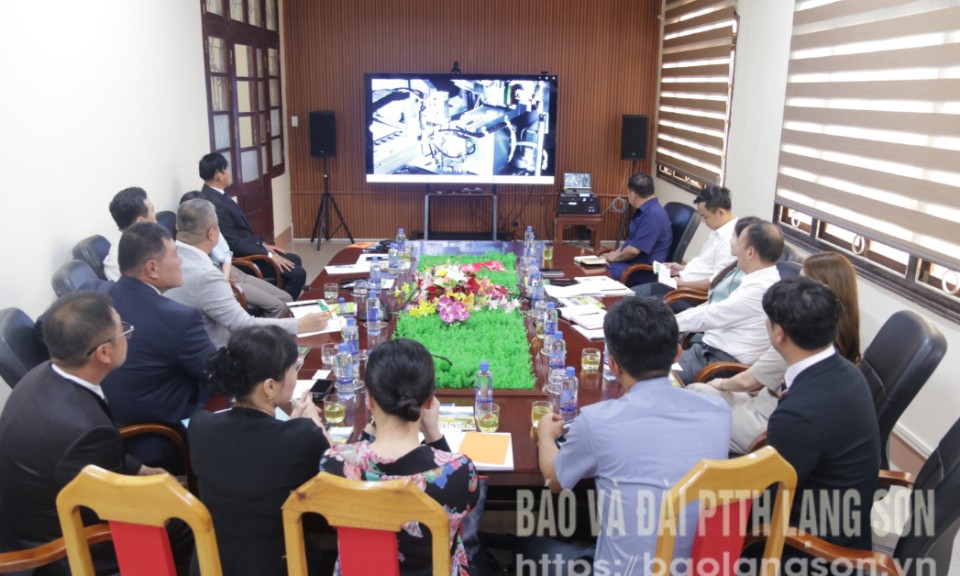Trung tâm xúc tiến đầu tư, thương mại và du lịch tỉnh làm việc với doanh nghiệp đến từ Hàn Quốc