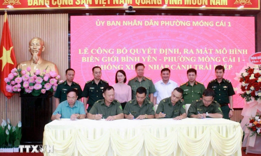 "Biên giới bình yên": Từng bước đẩy lùi tình trạng xuất, nhập cảnh trái phép