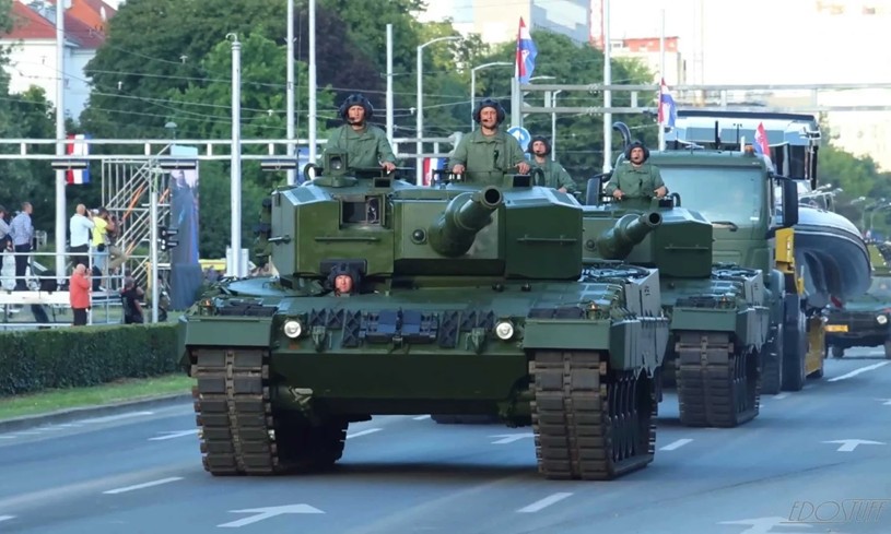 Quân sự thế giới hôm nay (7-8): Vì sao Croatia đưa xe tăng Leopard 2 vào biên chế?
