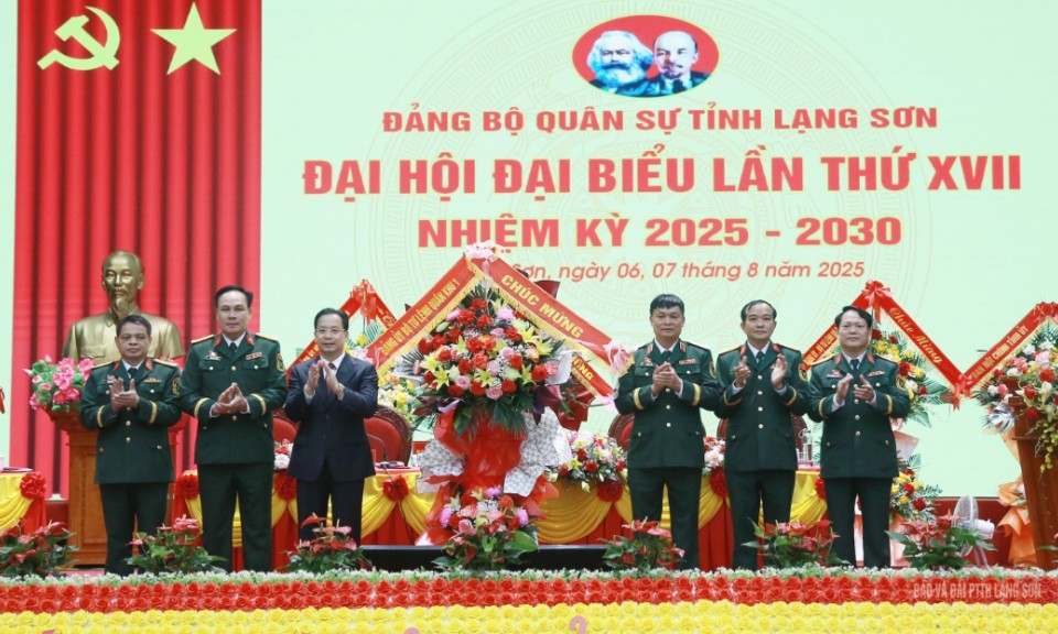 Đại hội Đảng bộ Quân sự tỉnh lần thứ XVII, nhiệm kỳ 2025 – 2030