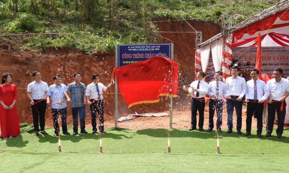 Khởi công dự án tuyến đường giao thông kết nối với tổng mức đầu tư hơn 147 tỷ đồng