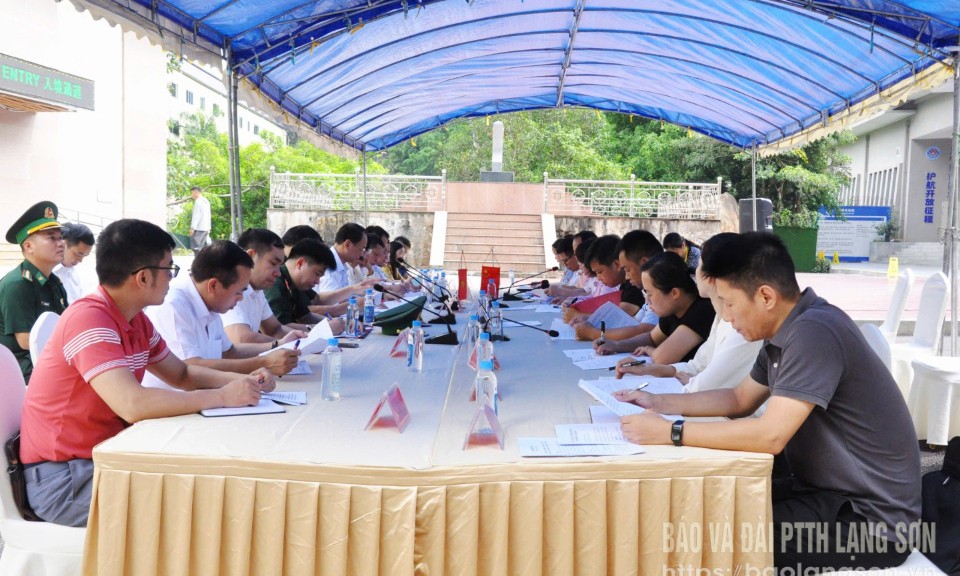 Hội đàm với Chính quyền nhân dân thị Bằng Tường, Quảng Tây, Trung Quốc 